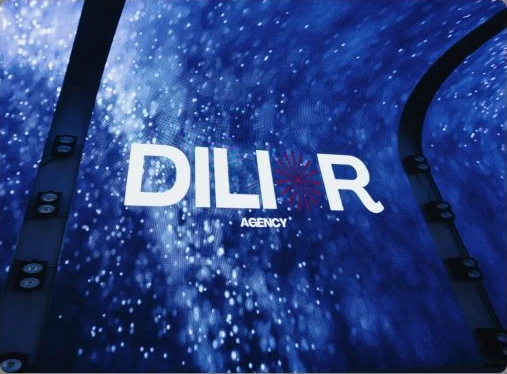 Экран DILIOR Agency на мероприятии